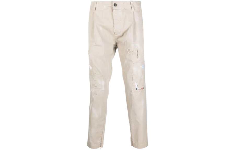 DSQUARED 2 DSQUARED 2 SS22 Casual Pants Men's Khaki