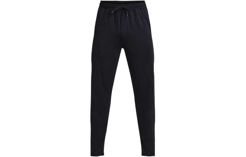 Under Armour Knitted Sweatpants Men's Black Moderate Slim Fit Pants