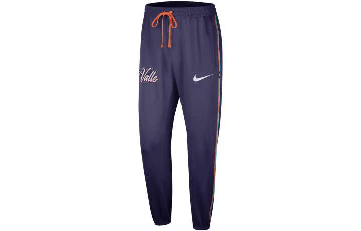 Nike Nike Dri Fit Phoenix Suns Showtime City Edition Knitted Sweatpants City Edition, Phoenix Suns Men's Blue Purple