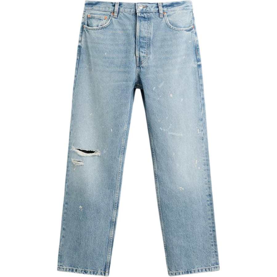 ZARA Jeans Men's Medium Blue Moderate Straight Fit Pants