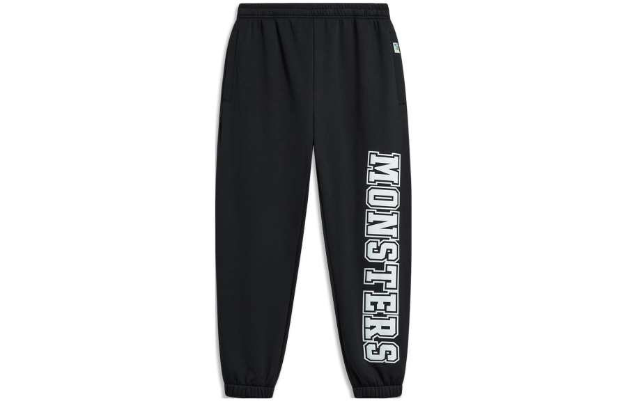 Li-Ning Li Ning x Disney Knitted Sweatpants Men's Black
