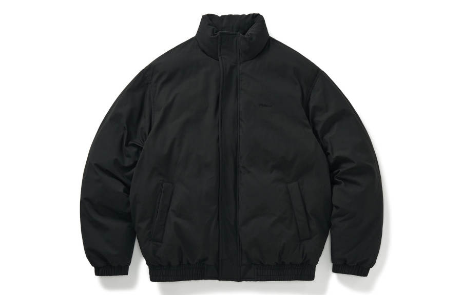 714STREET Puffer Jackets Unisex Stand Collar Thickened Reversible