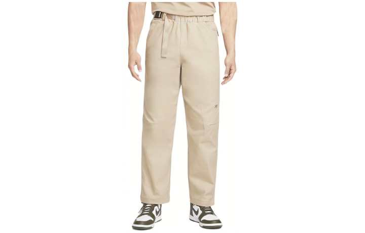 Nike Nike SPORTSWEAR TECH PACK Casual Pants Men's Khaki Moderate Straight Fit Pants