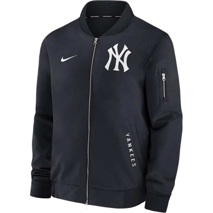 Nike Nike New York Yankees Authentic Collection Dugout Men's Nike Mlb Full-Zip Bomber Jacket