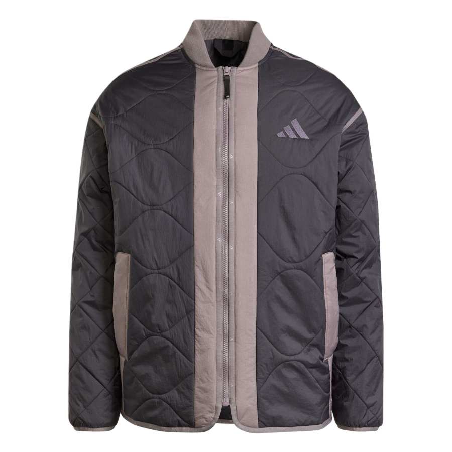 Adidas Adidas Puffer Jacket Unisex Black/Charcoal Gray/Carbon Black