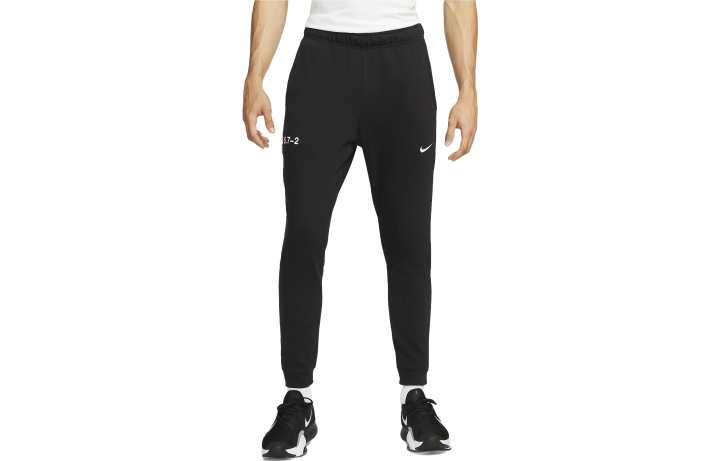 Nike Nike Dri Fit Knitted Sweatpants Men's Black Moderate Cuffed Pants