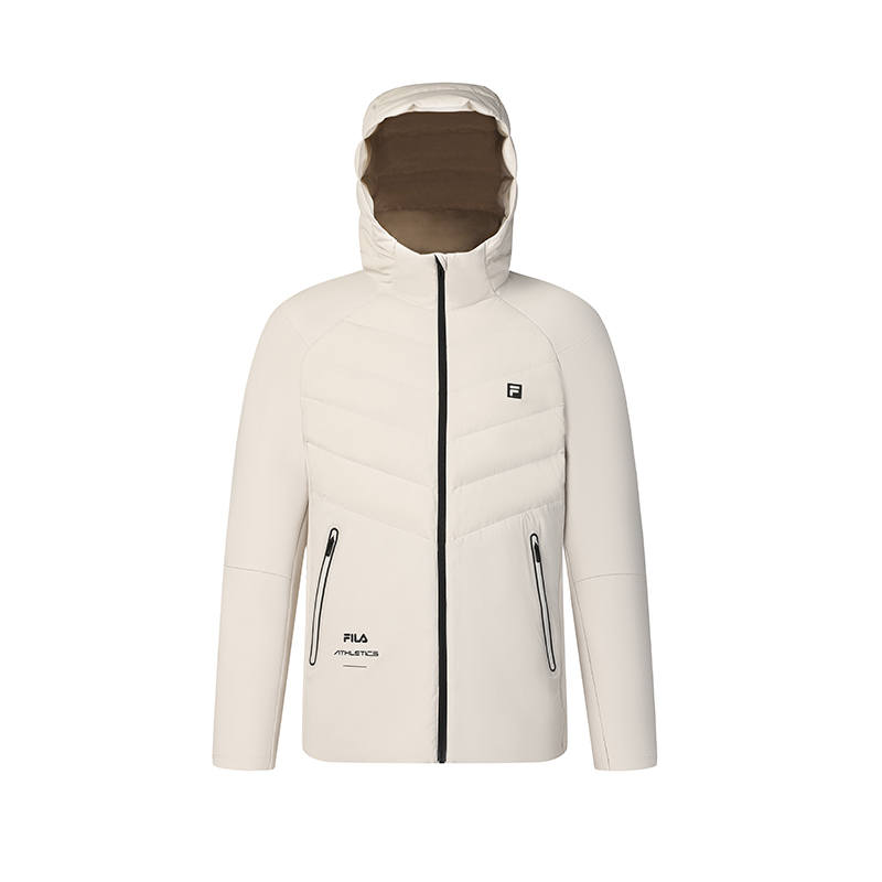 FILA Fitness Down Jacket Men's Milk Tea