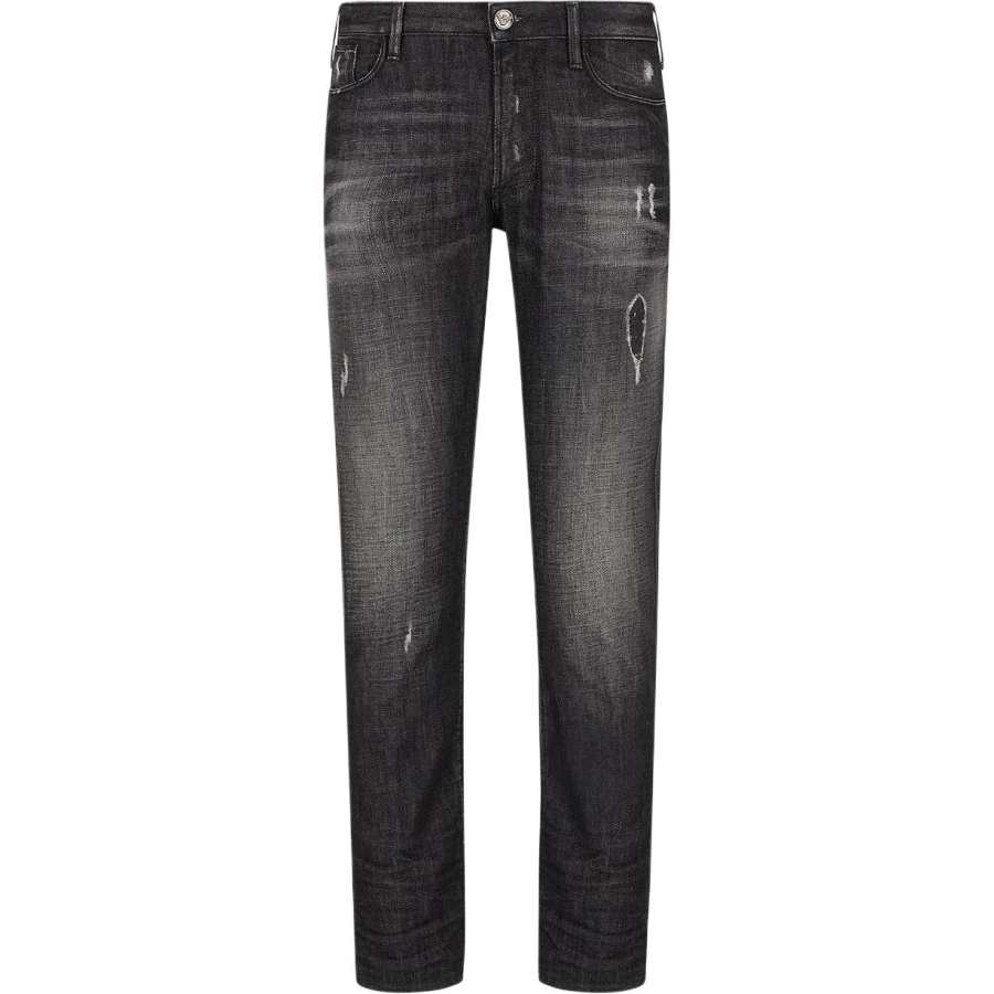 EMPORIO ARMANI SS24 Jeans Men's Black