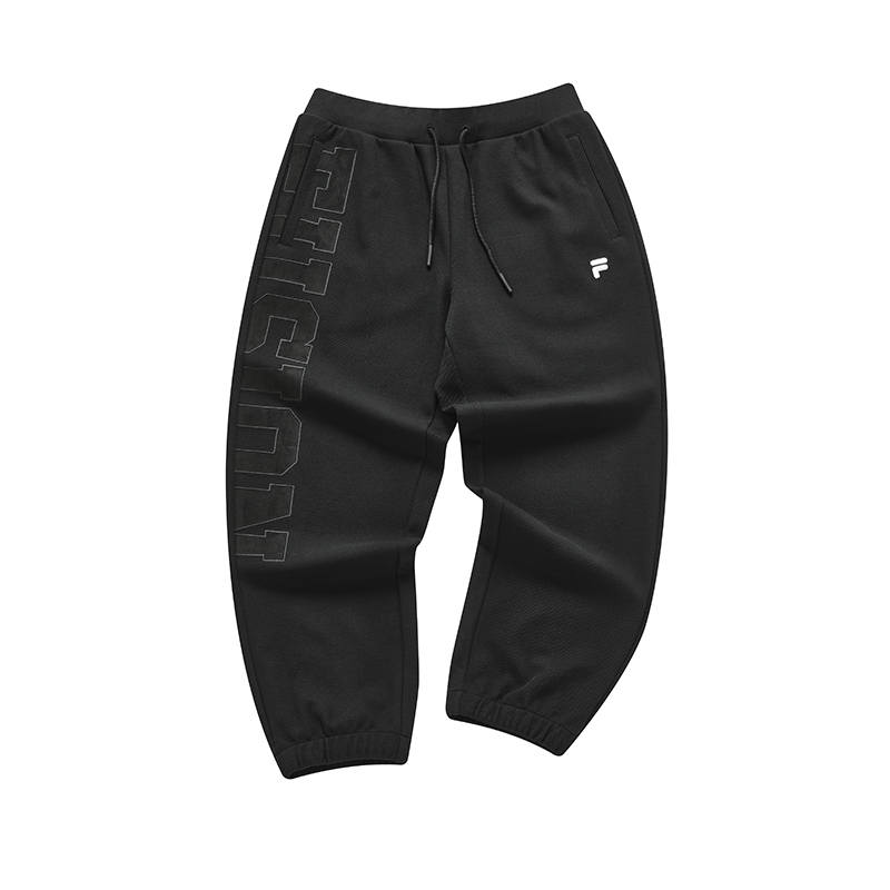 FILA FUSION Knitted Sweatpants Men's Jet Black