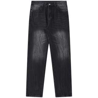 GNOMESHGH Jeans Unisex Moderate Straight Fit Pants