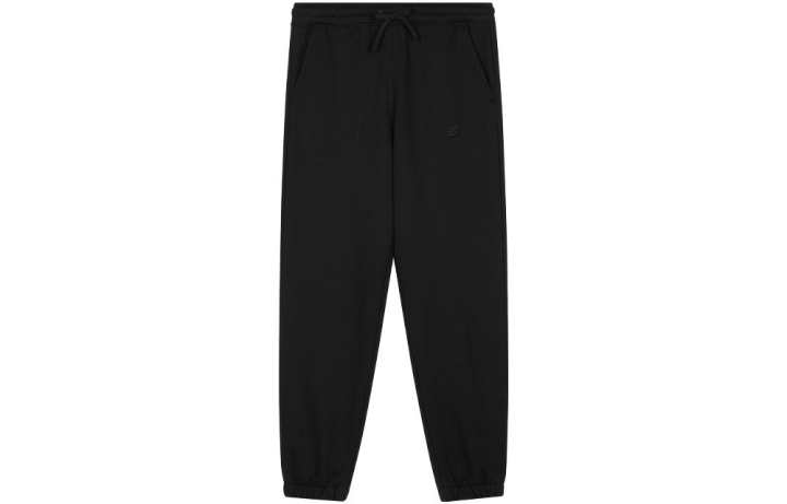 New Balance New Balance Knitted Sweatpants Men's Black Moderate Cuffed Pants