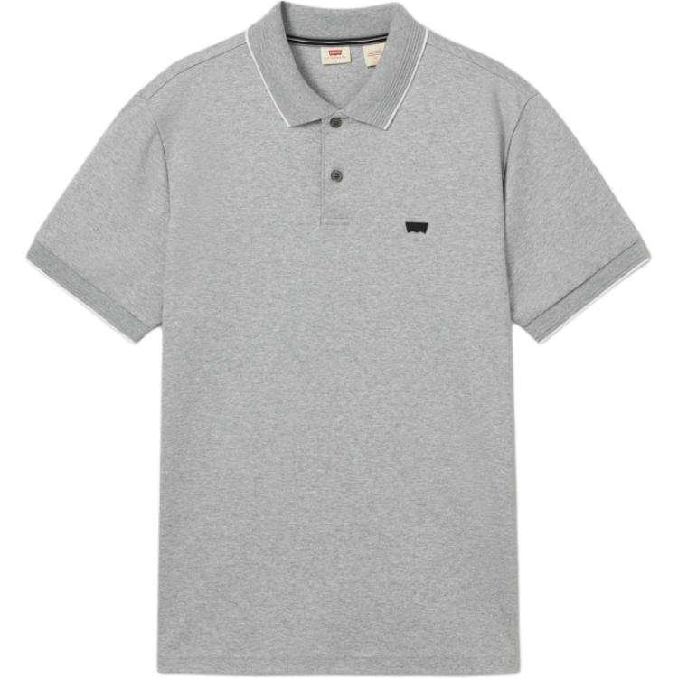 Levis Levis Polo Shirts Men's Gray Polo Collar Moderate