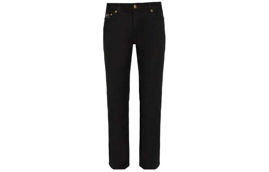 VERSACE JEANS Couture Logo Patch Skinny Jeans
