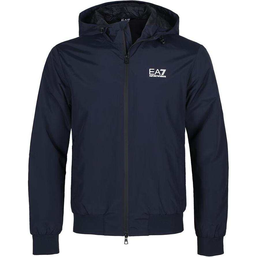 EMPORIO ARMANI EA7 FW24 Puffer Jacket Men's Night Blue