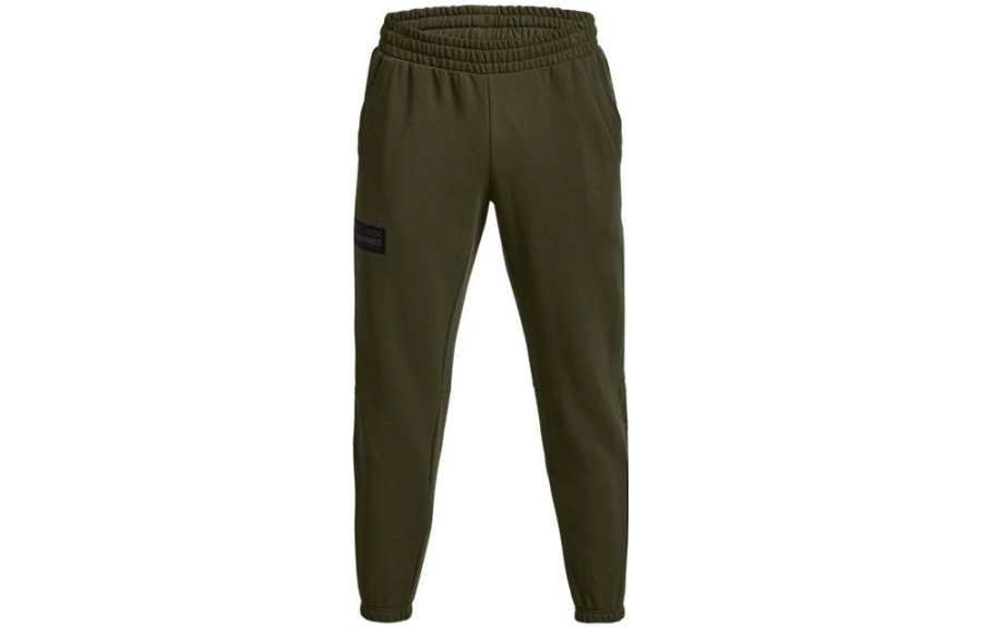 Under Armour Johnson Knitted Sweatpants Men's Green Moderate Cuffed Pants
