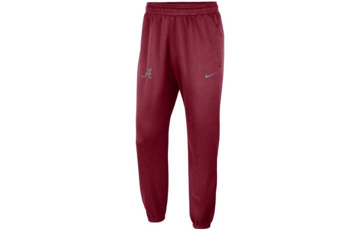 Nike Nike Knitted Sweatpants Men's Red Moderate Cuffed Pants