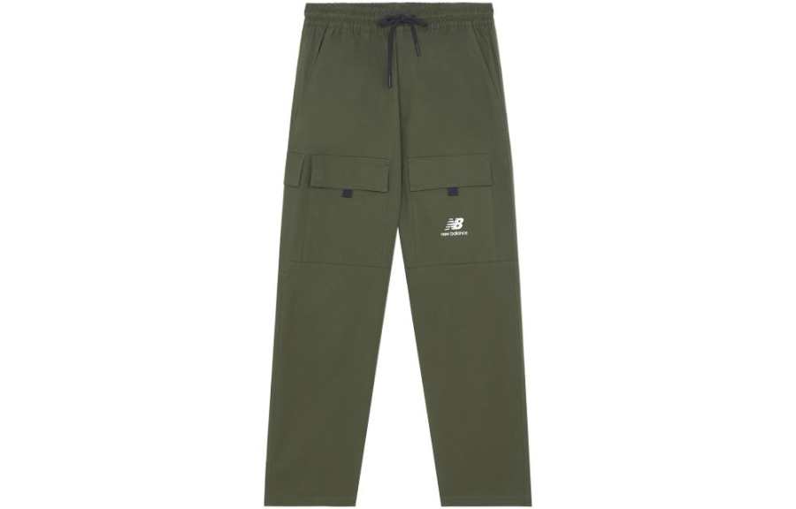 New Balance New Balance Knitted Sweatpants Men's Army Green Moderate Cargo Pants