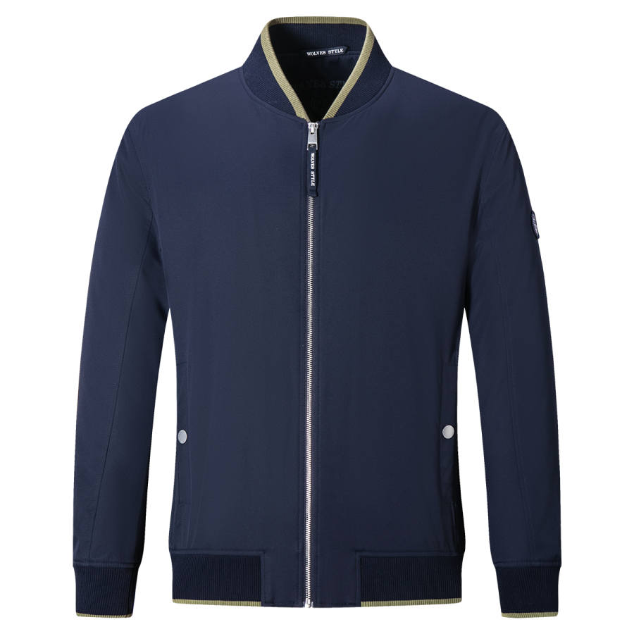 SEPTWOLVES SEPTWOLVES Jackets Men's Baseball Collar Moderate Instructor