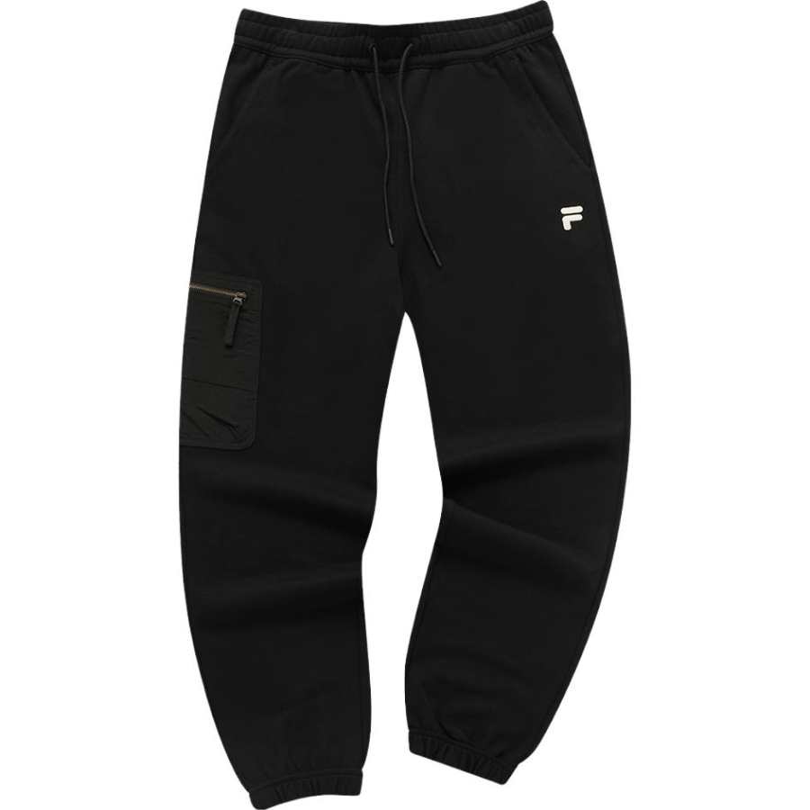 FILA FUSION X Knitted Sweatpants Men's Black