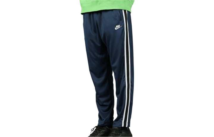 Nike Nike Knitted Sweatpants Men's Blue Moderate Slim Fit Pants