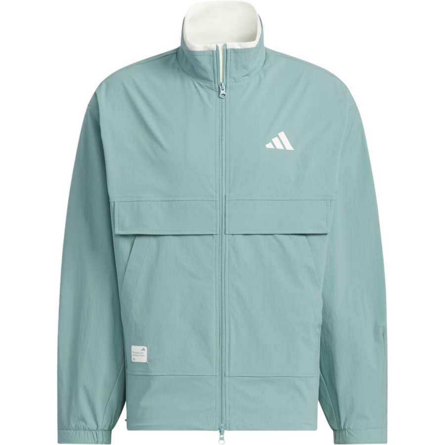 Adidas Adidas Woven Jacket Jackets & Coats Men's Asphalt Gray