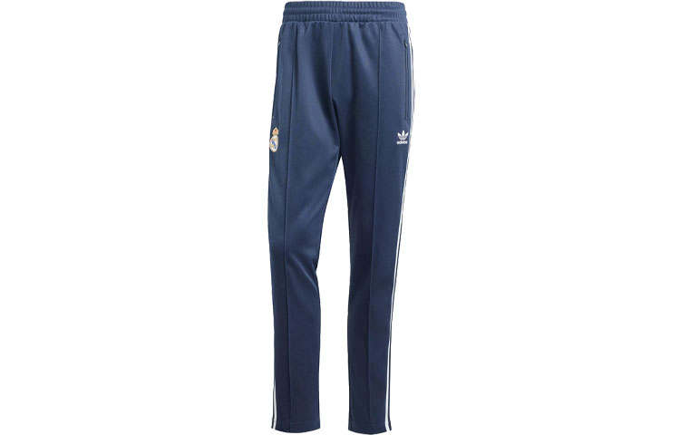 Adidas Originals Real Madrid Beckenbauer Knitted Sweatpants Men's Legend Ink