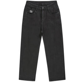 JASONWOOD Jeans Unisex Black Moderate Straight Fit Pants
