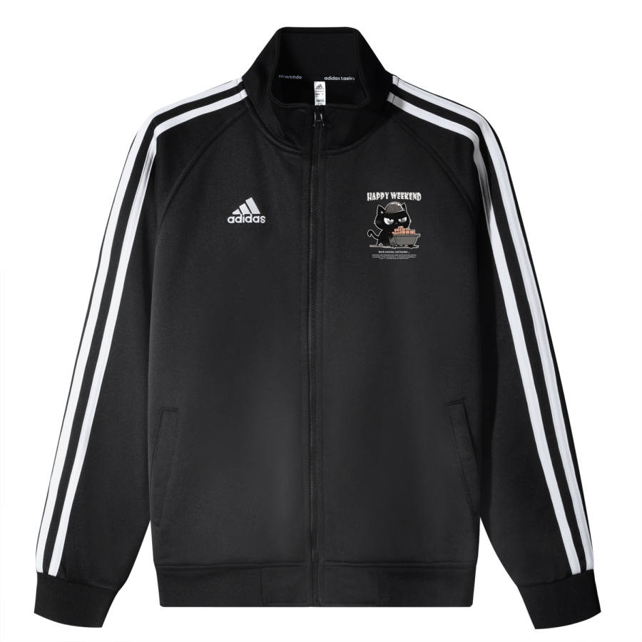 Adidas Adidas 3 Stripes Jackets & Coats Unisex Black