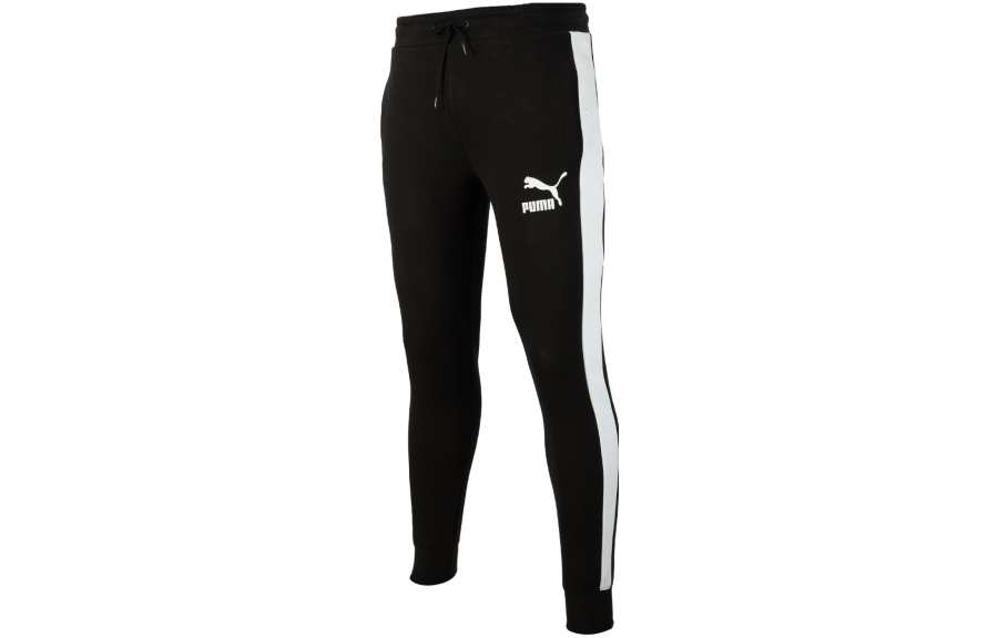 PUMA PUMA T7 ICONIC Knitted Sweatpants Men's Black