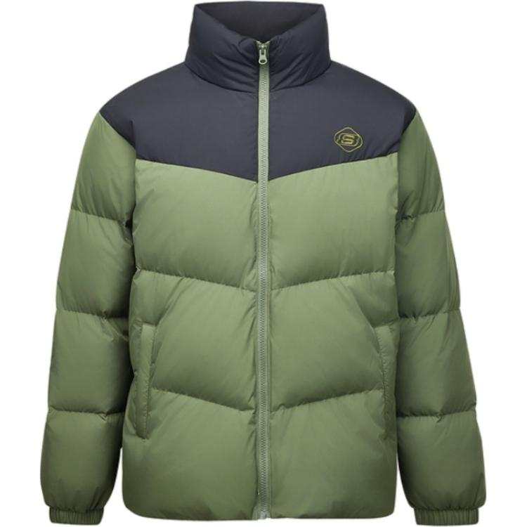 Skechers Sports League Collection Down Jacket Unisex Thyme Green