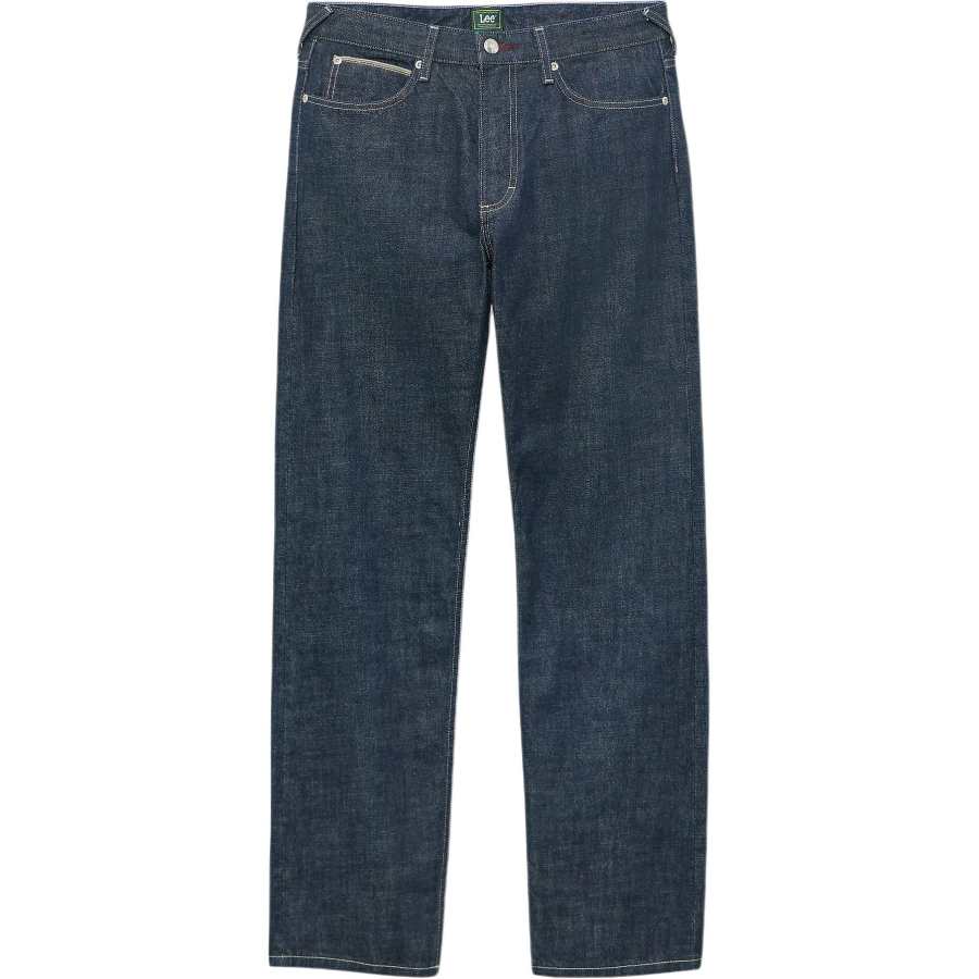Lee Lee Jeans Men's Dark Blue Moderate Straight Fit Pants