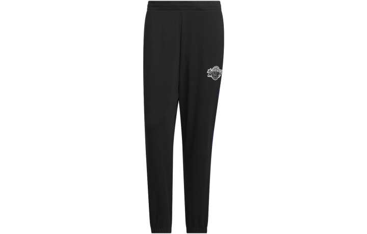 Adidas Adidas Knitted Sweatpants Men's Black Moderate Cuffed Pants