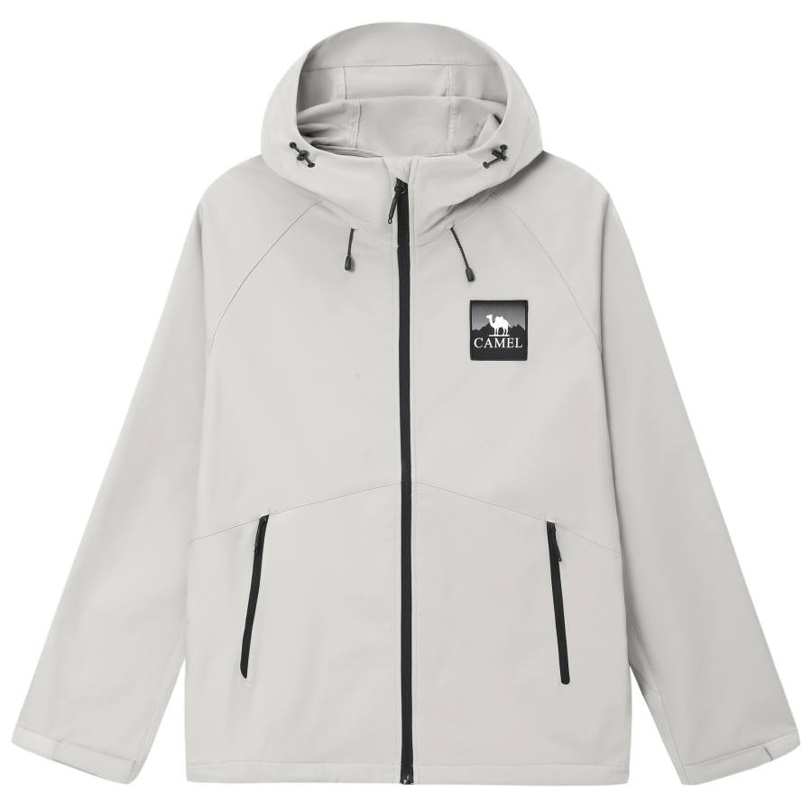 CAMEL CAMEL Capsule Softshell Jackets Unisex Hooded Moderate