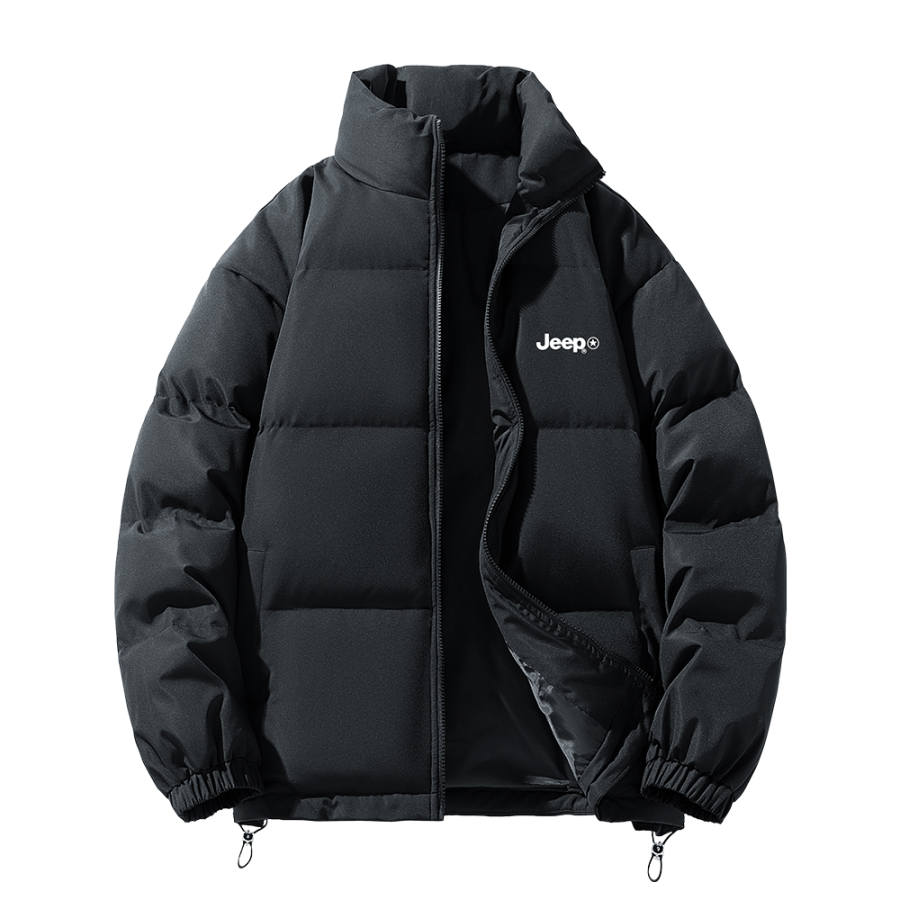 Jeep Jeep Puffer Jackets Unisex Stand Collar Thickened