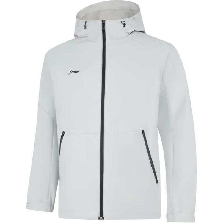 Li-Ning Li Ning Trench Coat Men's Waterdrop Gray