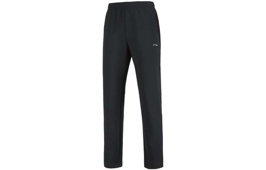 Li-Ning Li Ning Training Collection Sports Lifestyle Collection Knitted Sweatpants Men's Black