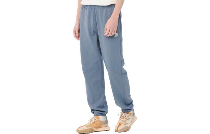 New Balance New Balance Knitted Sweatpants Unisex Gray Blue
