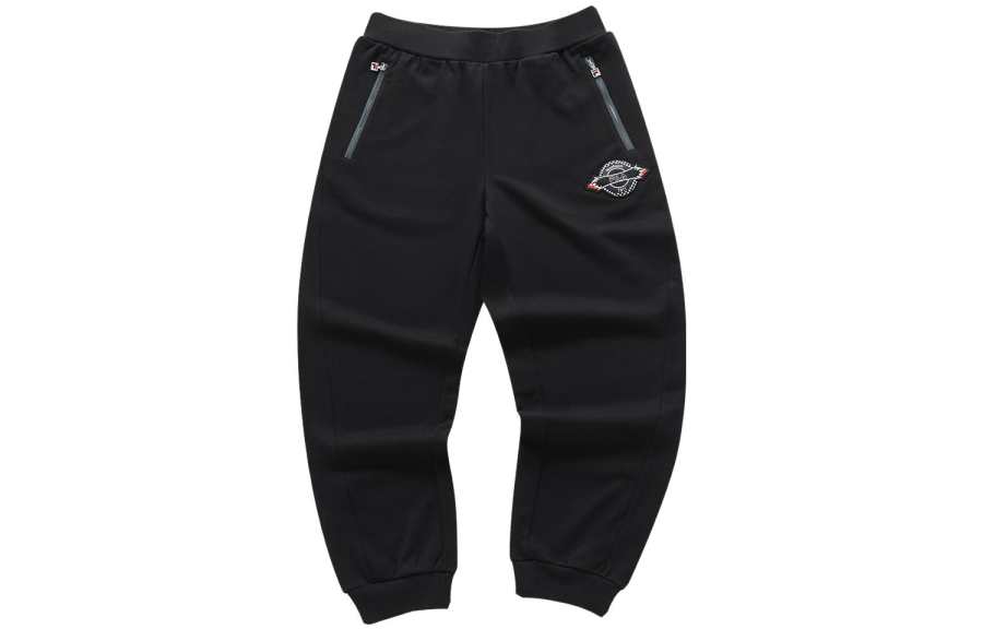 FILA FUSION x FACETASM Knitted Sweatpants Men's Elegant Black