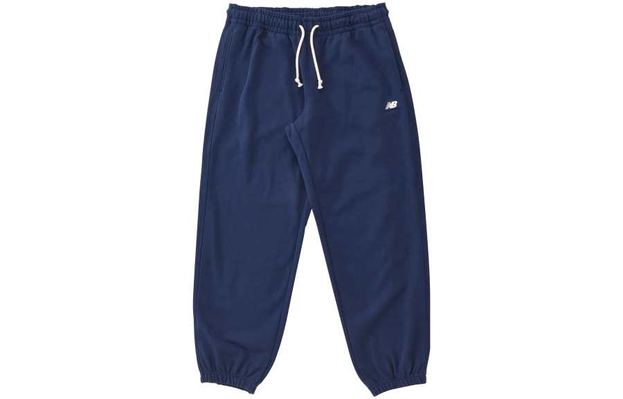 New Balance New Balance Athletics Amplified Knitted Sweatpants Men's Dark Blue Moderate Cuffed Pants