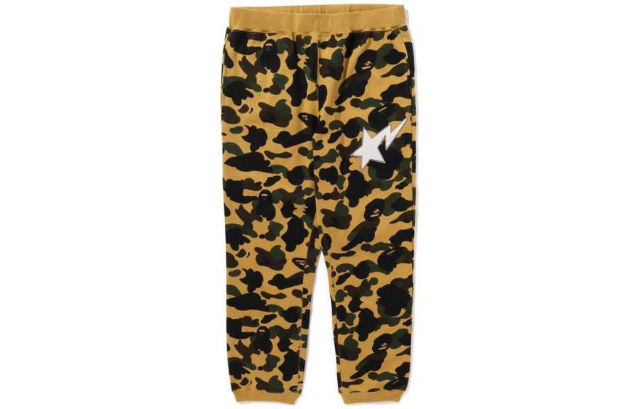 A BATHING APE Bape 1st Camo Sweat Pants