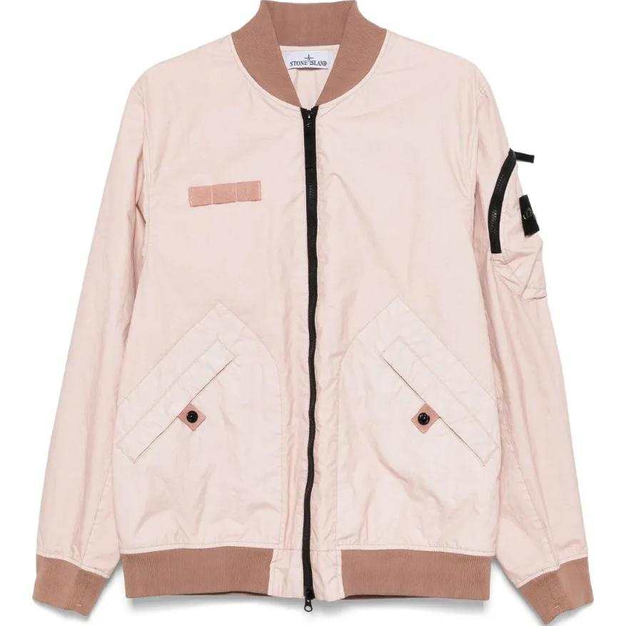 STONE ISLAND STONE ISLAND Compass badge Bomber Jacket
