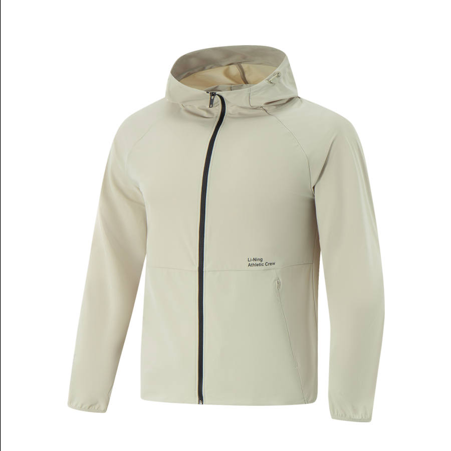 Li-Ning Li Ning Smoothie Jackets & Coats Men's Limewash Gray