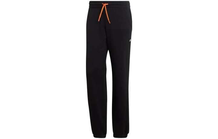 Adidas Adidas Knitted Sweatpants Men's Black Moderate Cuffed Pants