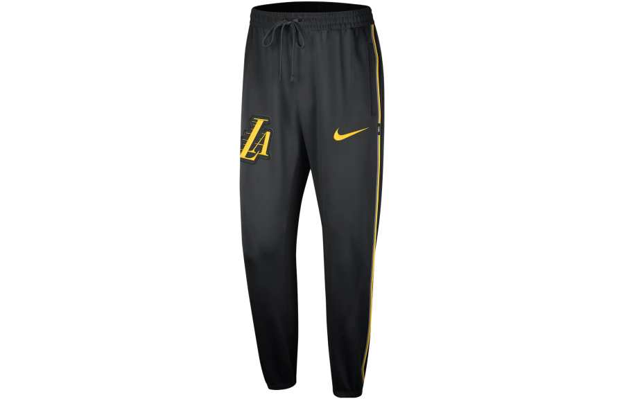 Nike Nike Dri Fit Los Angeles Lakers Showtime City Edition Knitted Sweatpants City Edition, Los Angeles Lakers Men's Black