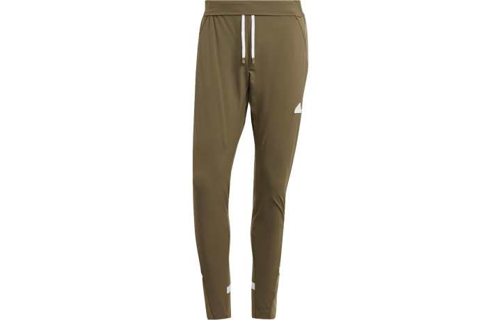 Adidas Adidas Day Knitted Sweatpants Men's Strata Olive Green Moderate Slim Fit Pants