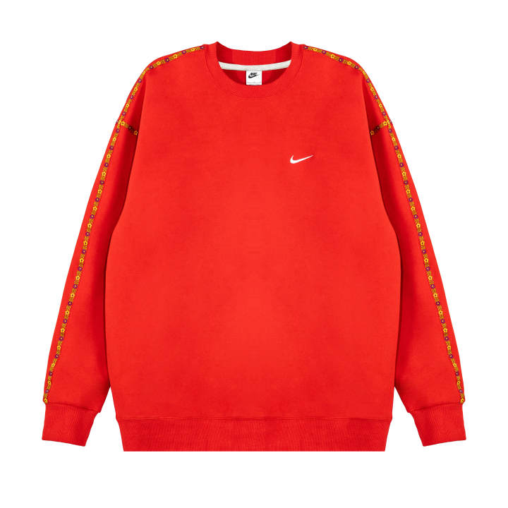 Nike Nike CNY Sweatshirts Unisex Red Crew Neck Moderate Regular