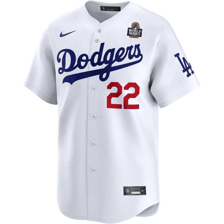 Nike Nike Clayton Kershaw Los Angeles Dodgers 2024 World Series Men’s Nike Dri-FIT Adv Mlb Limited Jersey