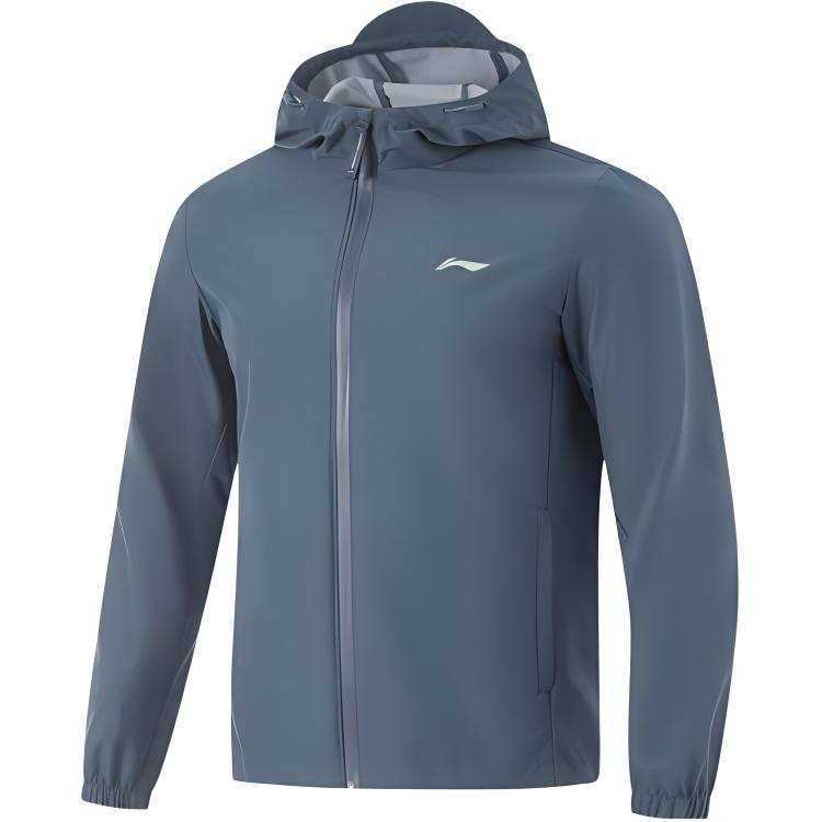 Li-Ning Li Ning Fitness Series Trench Coat Men's Snail Dark Cyan
