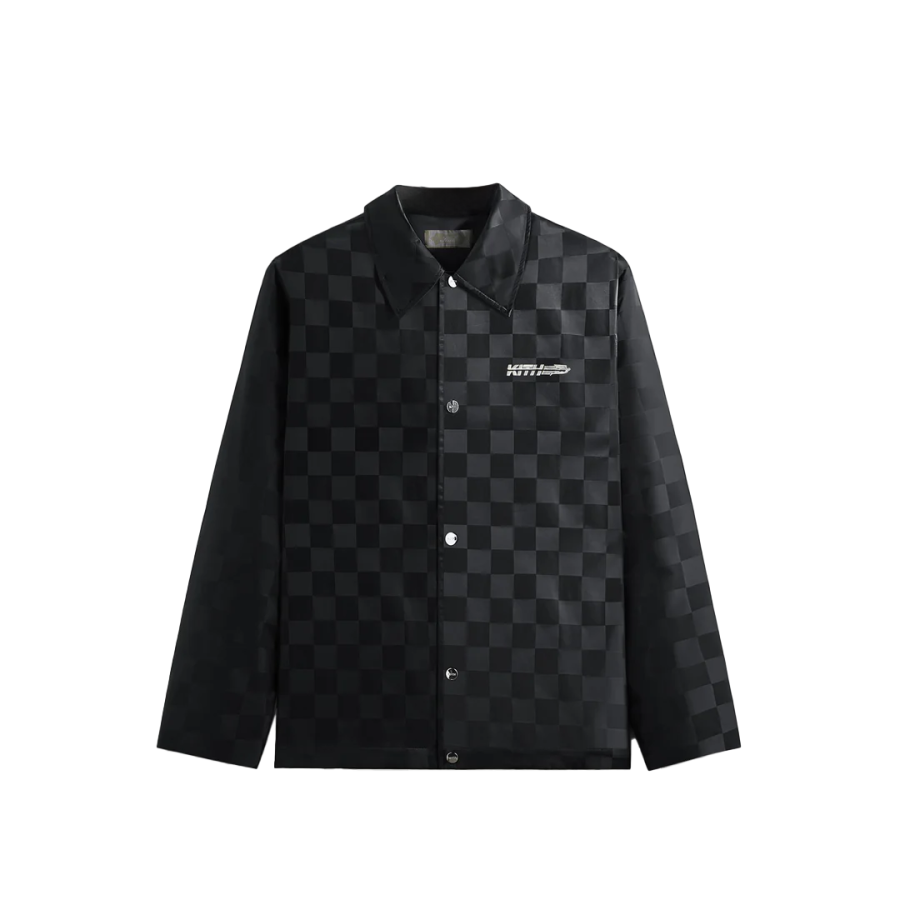 KITH KITH Checkered Satin Kieran Coaches Jacket