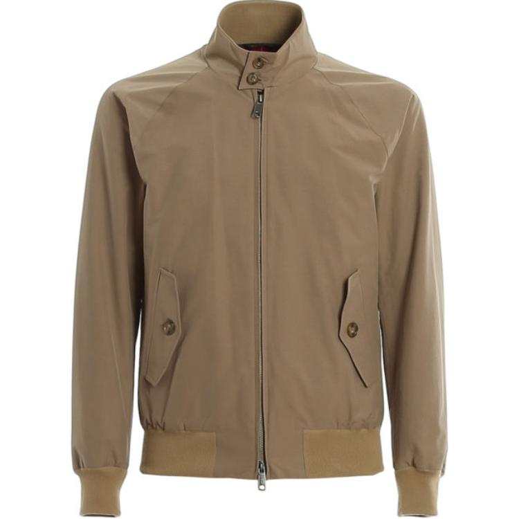 BARACUTA High Neck Zipped Jacket